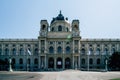 Exterior of History museum in Wien. Beautiful view of Art History Museum