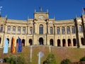 Maximilianeum, center of the Bavarian parliament to Munich in  Germany. Royalty Free Stock Photo