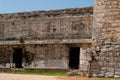 Facade of a Mayan temple, in the archaeological area of Chichen Itza