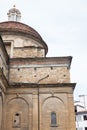 Facade of the Medici Chapel located at Piazza of Madonna degli Aldobrandini in Florence