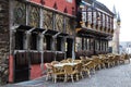 Medieval building in Aachen, Germany Royalty Free Stock Photo