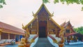 The Viharn of Wat Samphao, Chiang Mai, Thailand Royalty Free Stock Photo