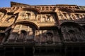 Facade of the Mehrangarh Mehran Fort, Jodhpur, Rajasthan, India Royalty Free Stock Photo