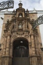 Facade of Metropolitan Cathedral of Sucre, Bolivia Royalty Free Stock Photo