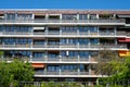 Facade of a modern apartment block Royalty Free Stock Photo