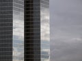 Facade of a modern bureau building Royalty Free Stock Photo