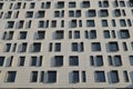 Facade of the modern business building, windows pattern