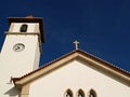 Facade of the modern church in Armacao Royalty Free Stock Photo