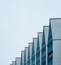 Facade of modern hi-tech building