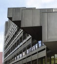 Facade of a modern office building. Contemporary architecture in Hamburg Royalty Free Stock Photo