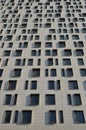 Facade of the modern office building, windows pattern