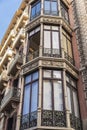 Modernist style building, Barcelona, Catalonia, Spain