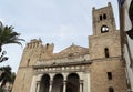 Facade of Monreale Cathedral Royalty Free Stock Photo