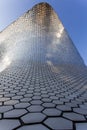 Facade of Museo Soumaya art museum in Mexico City - Mexico Royalty Free Stock Photo