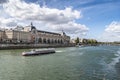 The facade of the Museom of Orsay in Paris Royalty Free Stock Photo