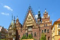 Facade of Museum of Bourgeois Artat Wroc?aw Market Square