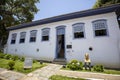 Facade of museum Oswaldo Cruz in Sao Luiz do Paraitinga, SP, Brazil