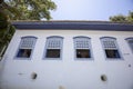 Facade of museum Oswaldo Cruz in Sao Luiz do Paraitinga, SP, Brazil