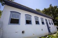 Facade of museum Oswaldo Cruz in Sao Luiz do Paraitinga, SP, Brazil