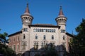 Music conservatory building in Barcelona Royalty Free Stock Photo
