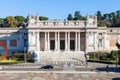 Facade of National Gallery of Modern Art in Rome