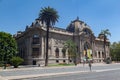 Facade of the National Museum of Fine Arts on a sunny day in Santiago, Chile Royalty Free Stock Photo