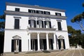 Facade of a neoclassical villa