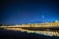 Facade of new parliament house in Canberra