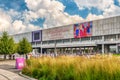 Facade of New Tretyakov Gallery, Moscow, Russia