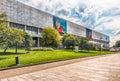 Facade of New Tretyakov Gallery, Moscow, Russia