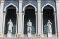 Facade of the Nizami Museum of Azerbaijan Literature, Baku, Azerbaijan