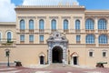 Facade of official residence of Prince of Monaco