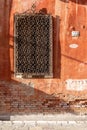 Facade of an old abandoned Palace in Venice