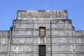 Facade of the old Bacardi rum distillery in Santiago de Cuba - Cuba Royalty Free Stock Photo