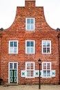 Facade of old building in the Dutch Quarter in Potsdam, Germany Royalty Free Stock Photo