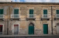 Facade of an old building Royalty Free Stock Photo