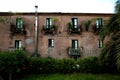 Facade of an old building Royalty Free Stock Photo