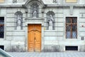 Facade of an old building in vienna, austria Royalty Free Stock Photo