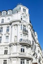 Facade of an old classic building in Vienna, Austria Royalty Free Stock Photo