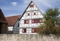 Facade of old house in FreilandsMuseum