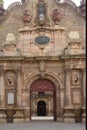 Facade of old university of Cervera, La Segarra, LLeida province,Catalonia, Spain