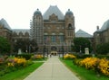 Facade of one of the faculties of University of Toronto.