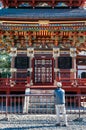 Facade of Pagoda of Narita san Shinsho ji temple, Narita, Chiba, Japan