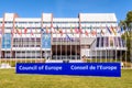 Facade of the palace of Europe, seat of the Council of Europe in Strasbourg, France