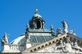 Facade of Palace of Justice Munich Royalty Free Stock Photo