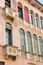 Facade of palazzo Negri De Salvi in Vicenza