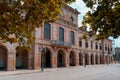 Facade of the Parliament of Catalonia, Generalitat de Catalunya, the institution in which the power of self-government of the Royalty Free Stock Photo