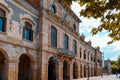 Facade of the Parliament of Catalonia, Generalitat de Catalunya, the institution in which the power of self-government of the Royalty Free Stock Photo