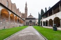 Facade of Pazzi Chapel in Arnolfo cloister