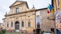 Facade of Pinacoteca Stuard of Parma